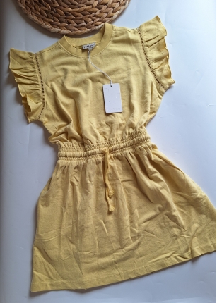 Sukienka 134 - 140 Pompdelux żółta