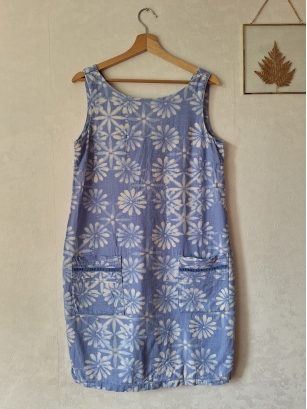 Niebieska sukienka 36 S /38 M Next