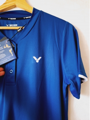 Niebieska koszulka polo Virtus Lindsay