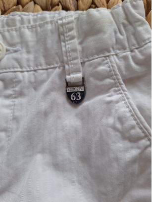 Białe spodnie 116 Chicco 