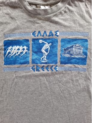 T-shirt z greckim motywem 128