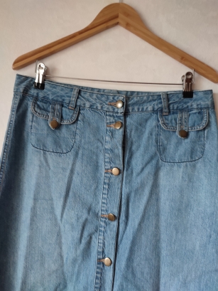 Indiska spódnica jeansowa 38