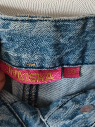Indiska spódnica jeansowa 38