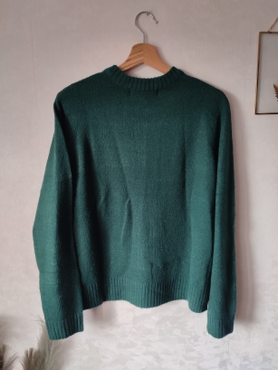 Zielony damski sweter Once