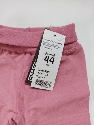 Różowe legginsy dla dziewczynki 44